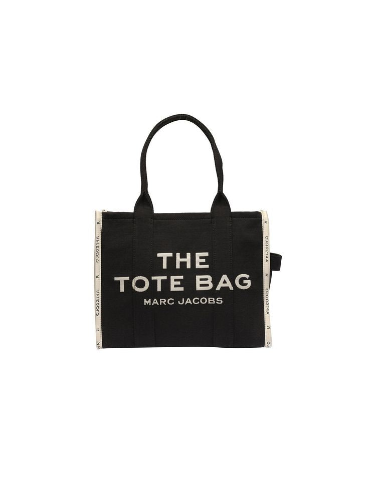 Marc Jacobs Marc Jacobs Tote Bag Logo - Embroidered Fabric - Black