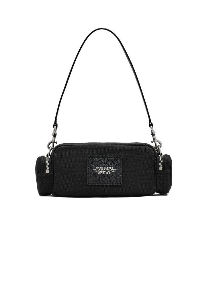 Marc Jacobs Marc Jacobs Cargo Shoulder Shoulder Canvas Cargo Shoulder Bag - Black