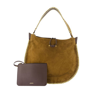 Isabel Marant Oskan Shoulder Bag - Khaki