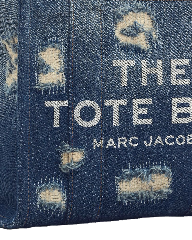 Marc Jacobs Marc Jacobs Tote Bag Distressed Rip - and - Repair Denim - Blue