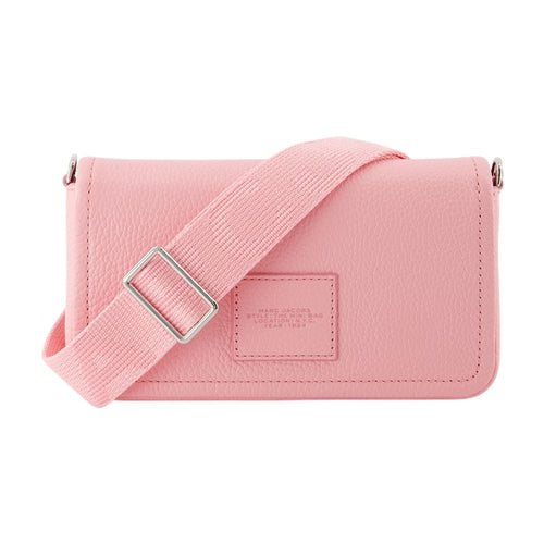 Marc Jacobs Nylon Crossbody Crossbody Pebbled Cowhide Crossbody Bag - Pink