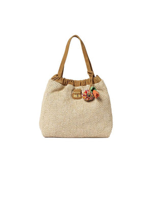 Marc Jacobs Tote Bag Woven Polyethylene - Beige