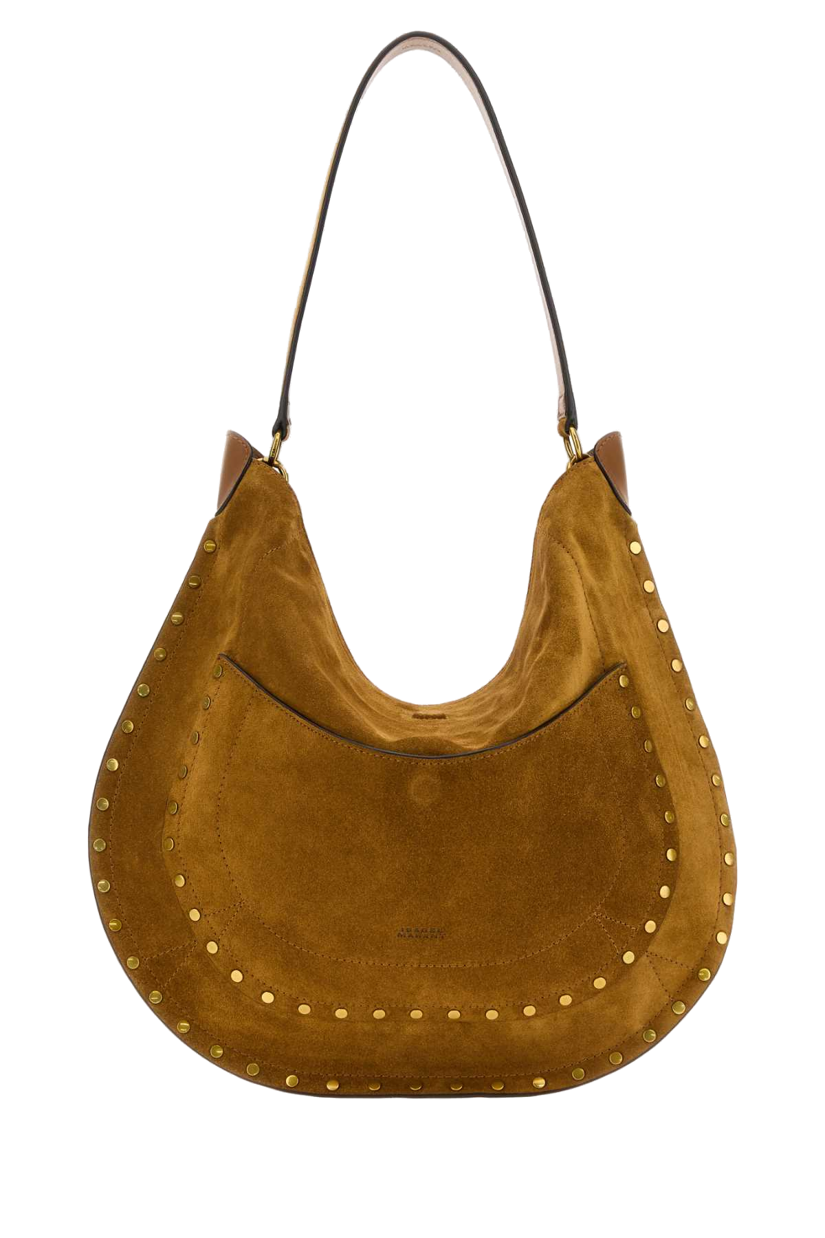 Isabel Marant Isabel Marant Altay Hobo Studded Suede Hobo Bag - Brown