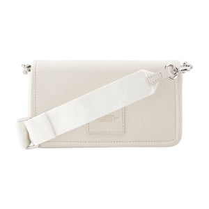 Marc Jacobs Nylon Crossbody Crossbody Structured Cowhide Crossbody Bag - White