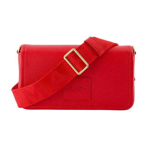 Marc Jacobs Shoulder Bag Grainy Leather - Red
