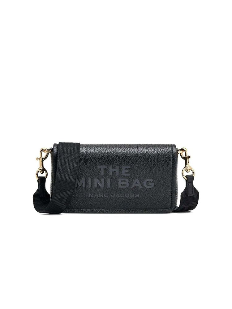 Marc Jacobs Marc Jacobs Nylon Crossbody Crossbody Leather Mini Crossbody Bag - Black