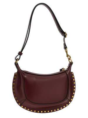 Isabel Marant Oskan Moon Shoulder Bag - Burgundy
