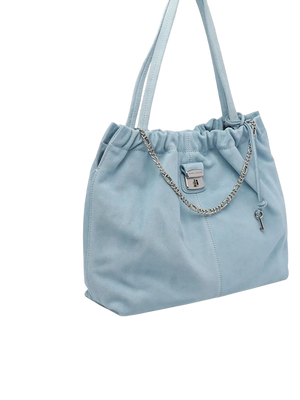 Marc Jacobs Belt Shoulder Shoulder Cow Leather Tote Bag - Blue