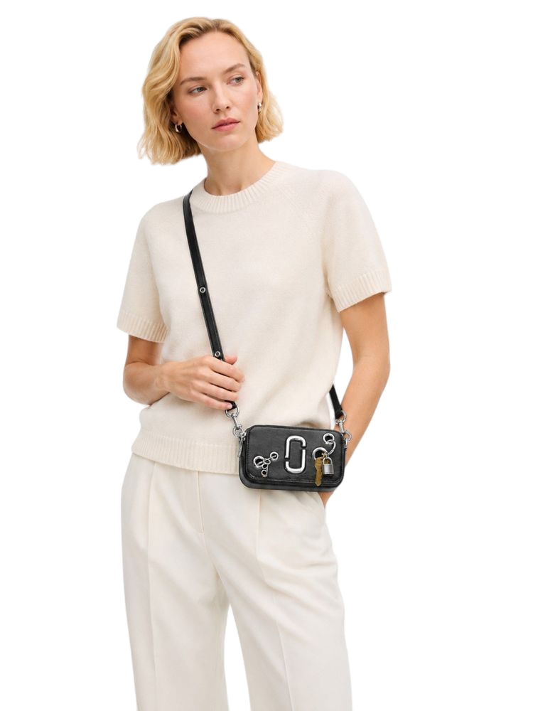 Marc Jacobs Marc Jacobs Nylon Crossbody Crossbody Leather Crossbody Bag - Black