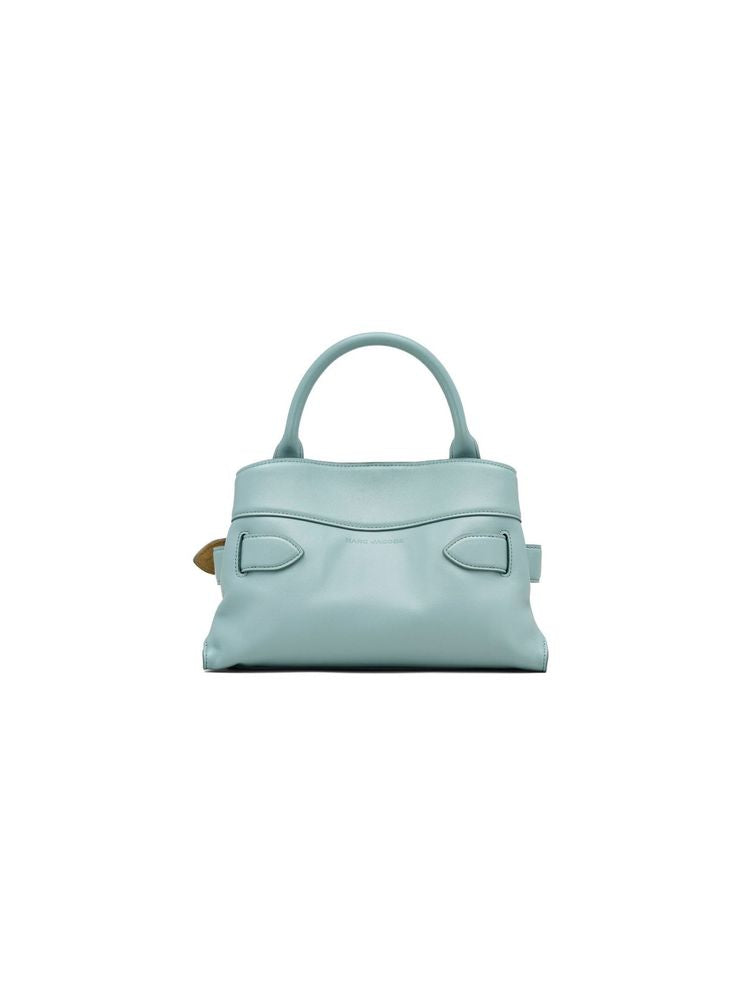 Marc Jacobs Marc Jacobs Babe Top Handle Leather Top Handle Satchel - Blue