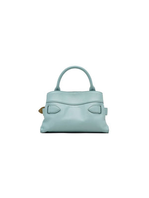 Marc Jacobs Babe Top Handle Leather Top Handle Satchel - Blue