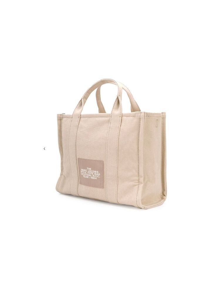 Marc Jacobs Marc Jacobs Crossbody Canvas Tote Bag - Beige