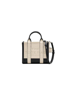 Marc Jacobs Babe Small Tote Cow Leather Tote Bag - White