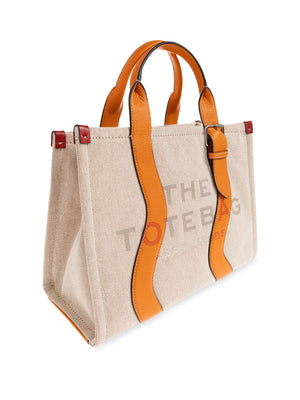 Marc Jacobs Belt Shoulder Shoulder The Wavy Tote Bag - Beige