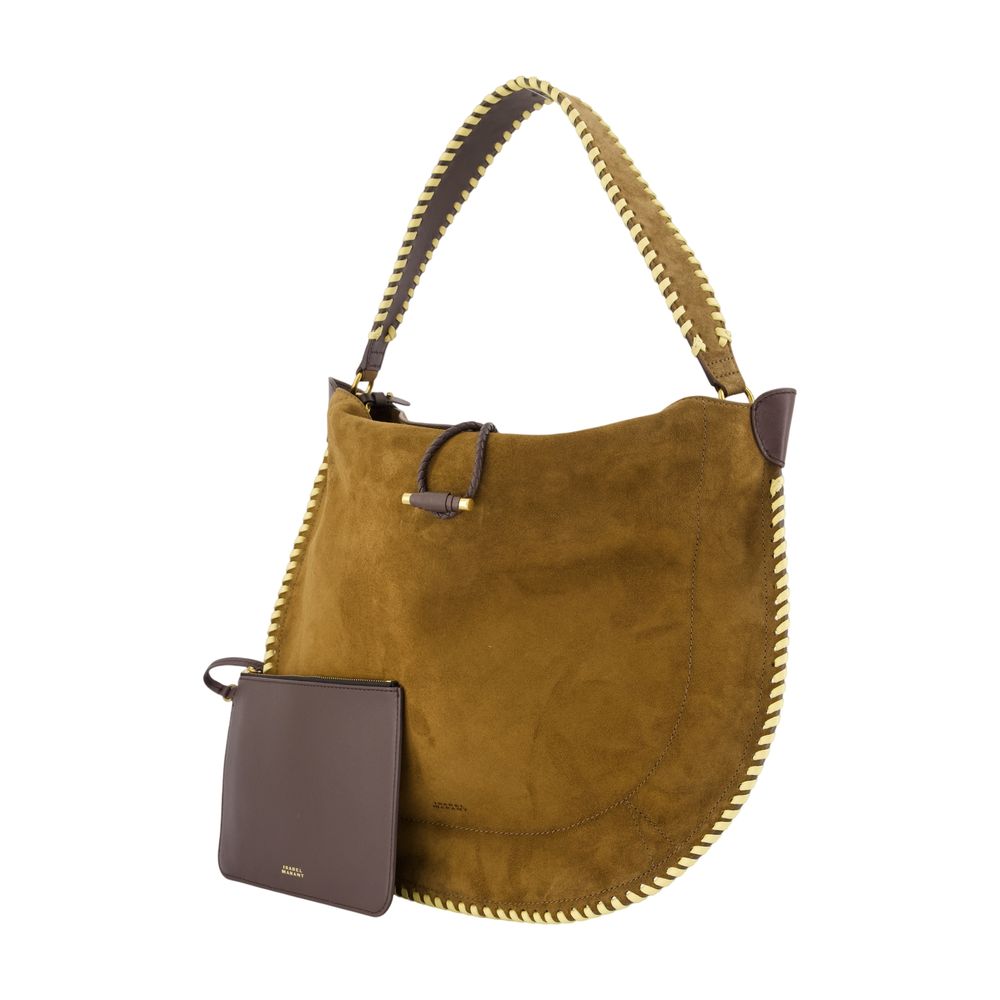 Isabel Marant Isabel Marant Oskan Shoulder Bag - Khaki