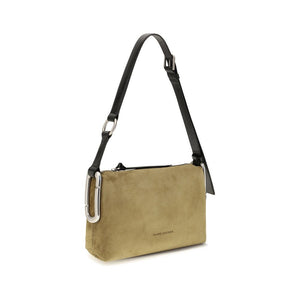 Marc Jacobs Crossbody Scene Suede Bag - Beige