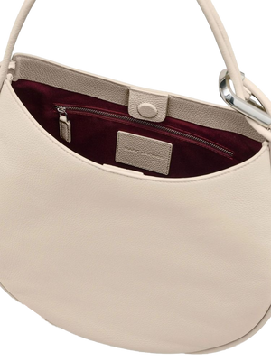 Marc Jacobs Babe Top Handle Leather Hobo Bag - White
