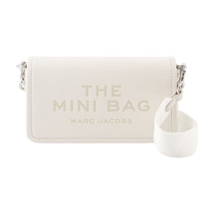 Marc Jacobs Nylon Crossbody Crossbody Structured Cowhide Crossbody Bag - White