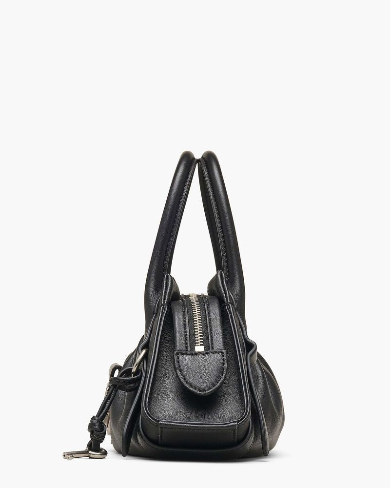 Marc Jacobs Marc Jacobs Shoulder Bag Gathered Lambskin - Black