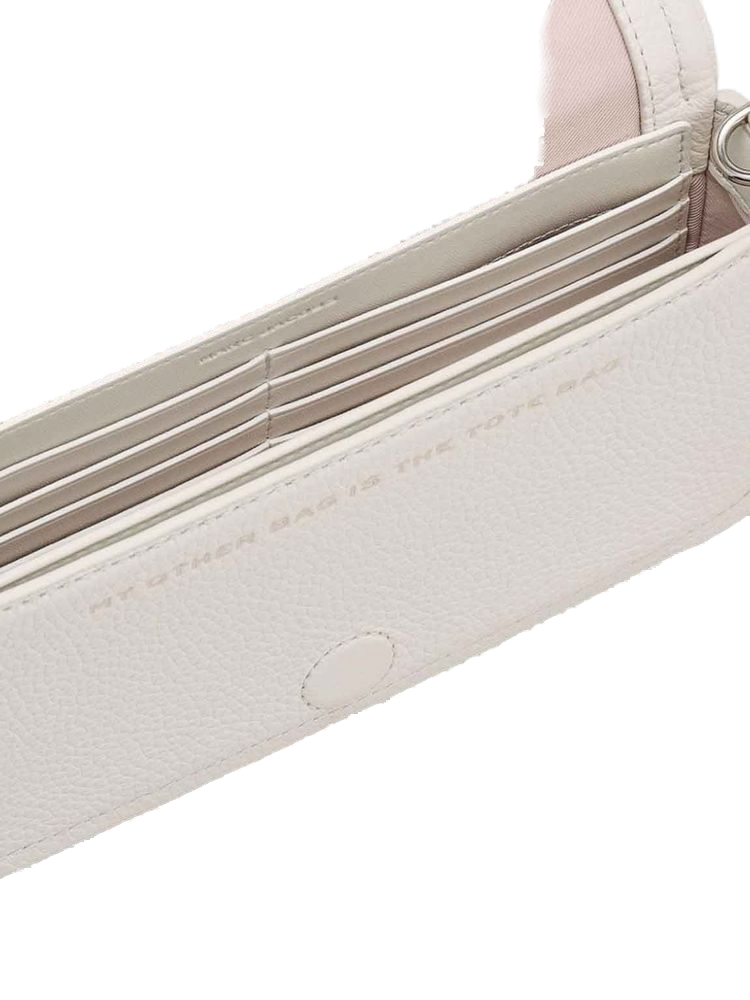 Marc Jacobs Marc Jacobs Nylon Crossbody Crossbody Structured Cowhide Crossbody Bag - White