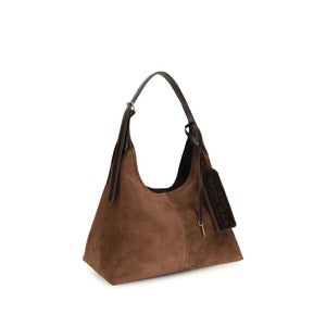 Marc Jacobs Shoulder Bag Suede - Brown