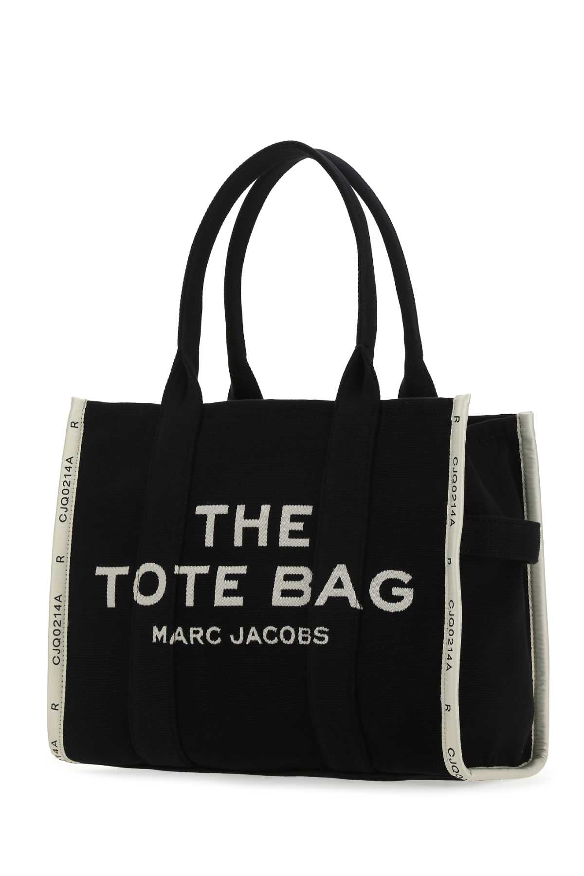 Marc Jacobs Marc Jacobs Tote Bag Logo - Embroidered Fabric - Black