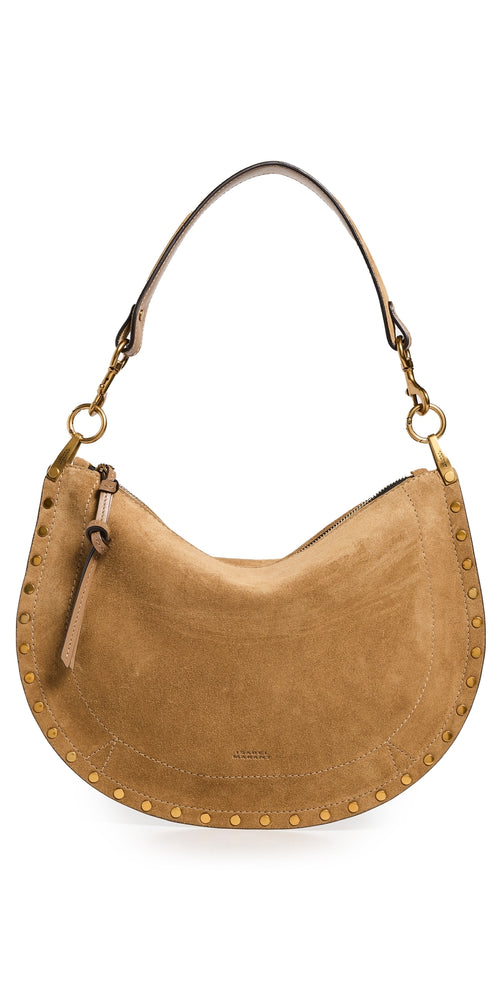 Isabel Marant Oskan Soft Zip Bag Taupe One Size