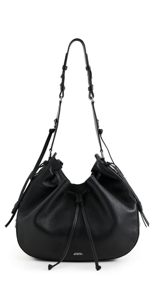 Isabel Marant Bolton Hobo Bag - Black And Silver - Isabel Marant