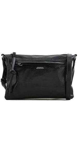 Isabel Marant Winna Duo Leather Bag - Black - Isabel Marant