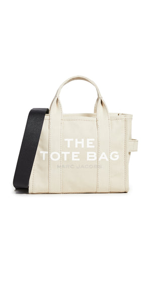 Marc Jacobs Tote Bag Small The Canvas Small Tote Bag in Beige