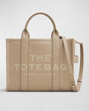 Marc Jacobs Tote Bag Medium The Leather Medium Tote Bag in Camel