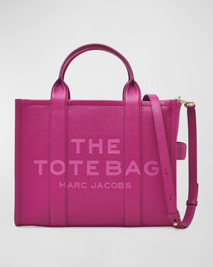 Marc Jacobs Tote Bag Medium The Leather Medium Tote Bag in Camel