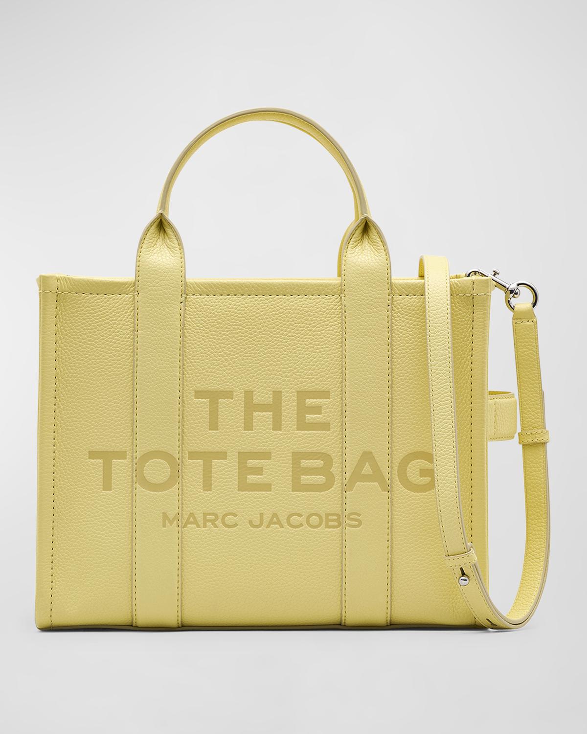 Marc Jacobs Marc Jacobs Tote Bag Medium The Leather Medium Tote Bag in Camel