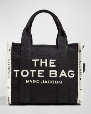 Marc Jacobs Tote Bag Medium The Jacquard Medium Tote Bag in Black