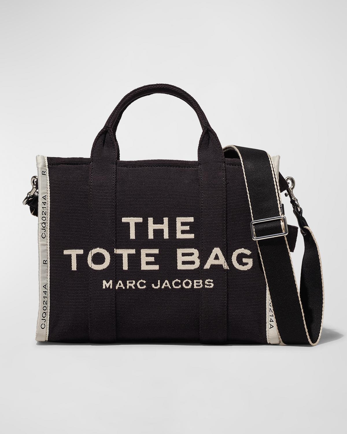 Marc Jacobs Marc Jacobs Tote Bag Medium The Jacquard Medium Tote Bag in Black