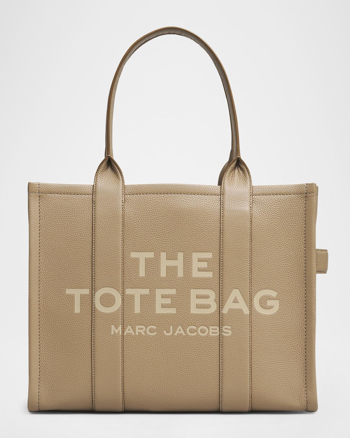 Marc Jacobs Marc Jacobs Tote Bag Large The Leather Large Tote Bag in Camel
