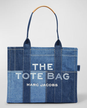 Marc Jacobs Tote Bag Large The Denim Large Tote Bag