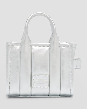 Marc Jacobs The Tote Bag The Metallic Leather Crossbody Tote Bag