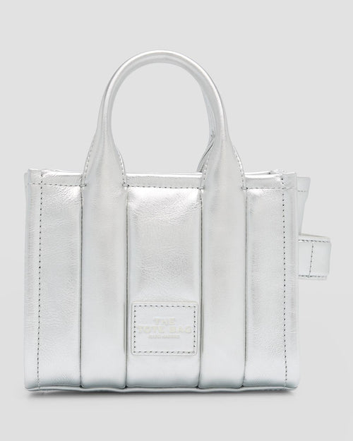 Marc Jacobs The Tote Bag The Metallic Leather Crossbody Tote Bag