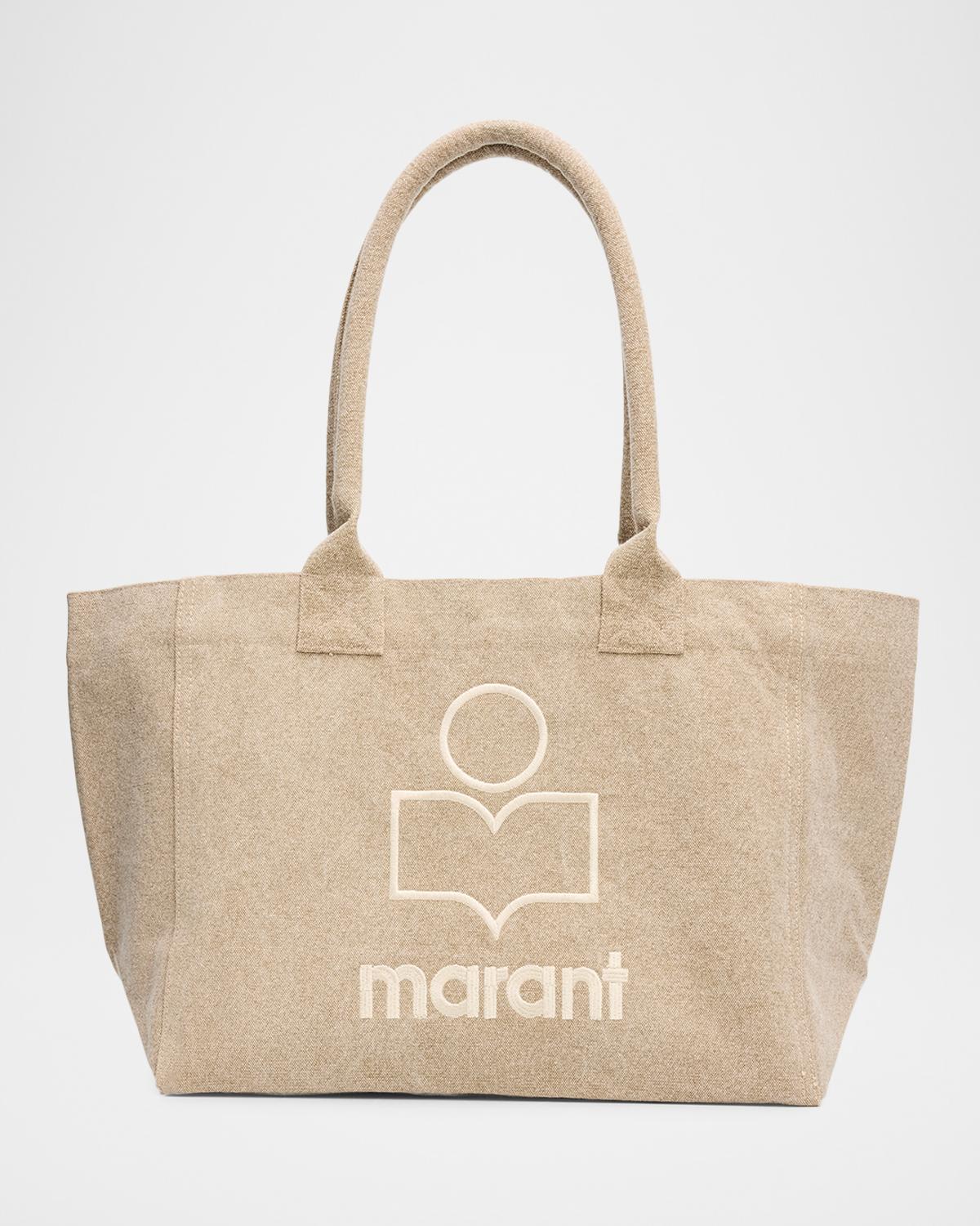 Isabel Marant Isabel Marant Yenky Zip Canvas Cotton Tote Bag