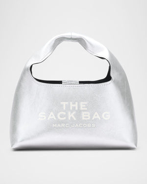 Marc Jacobs Sack Bag Mini The Metallic Leather Mini Sack Bag