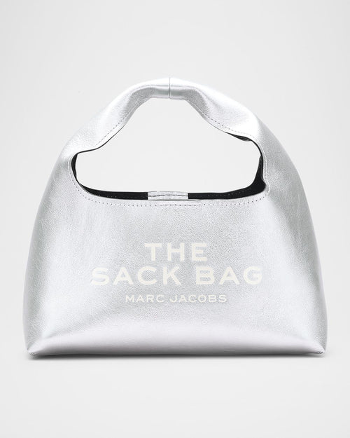 Marc Jacobs Sack Bag Mini The Metallic Leather Mini Sack Bag