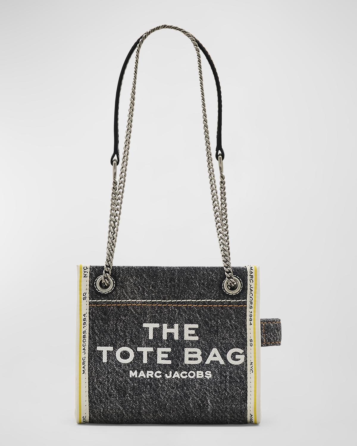 Marc Jacobs Marc Jacobs The Tote Bag The Denim Chain Crossbody Tote Bag