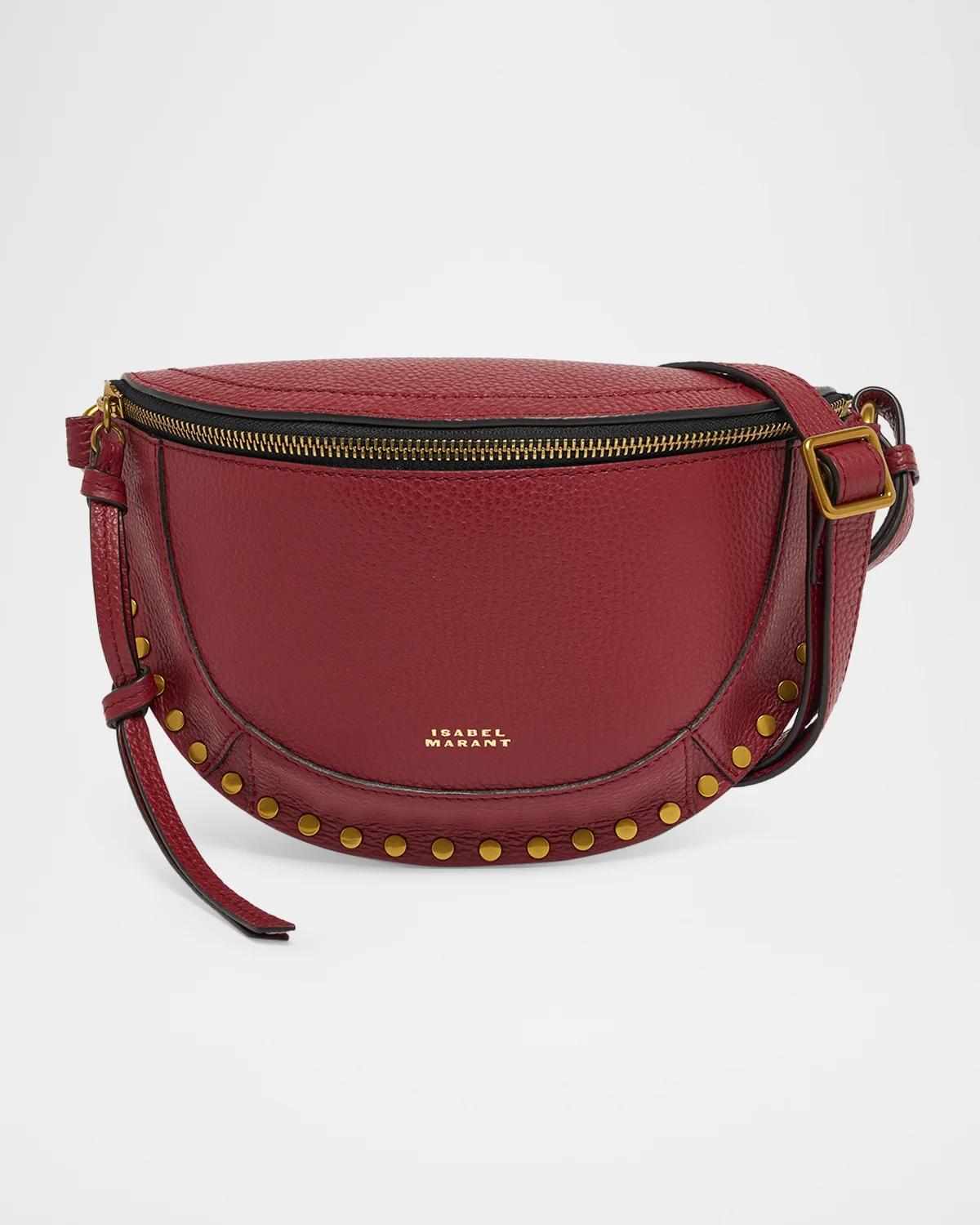 Isabel Marant Isabel Marant Skano Studded Grain Leather Shoulder Bag