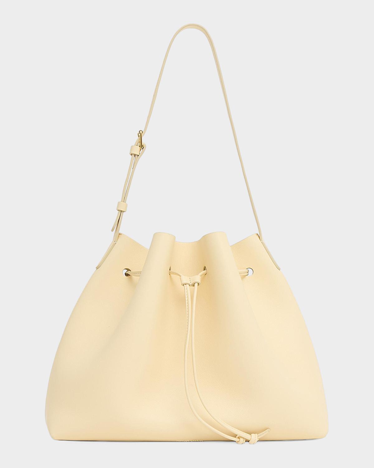 Mansur Gavriel Mansur Gavriel Secchio Leather Crossbody Bag