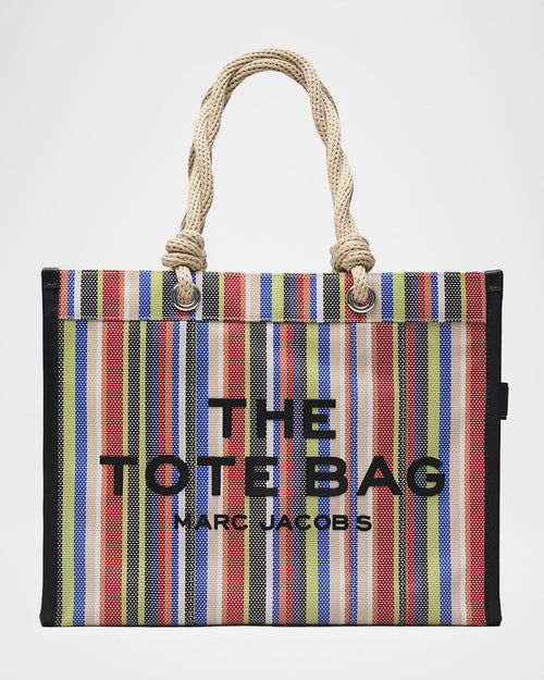 Marc Jacobs Tote Bag Large The Stripe Mesh Large Tote Bag