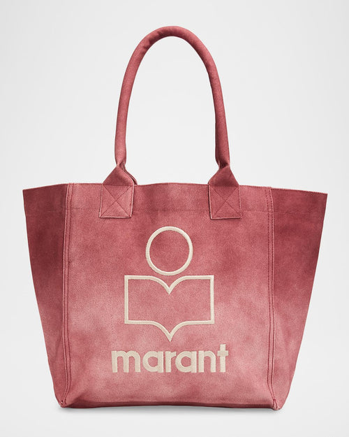 Isabel Marant Yenky Small Logo-Embroidered Tote Bag