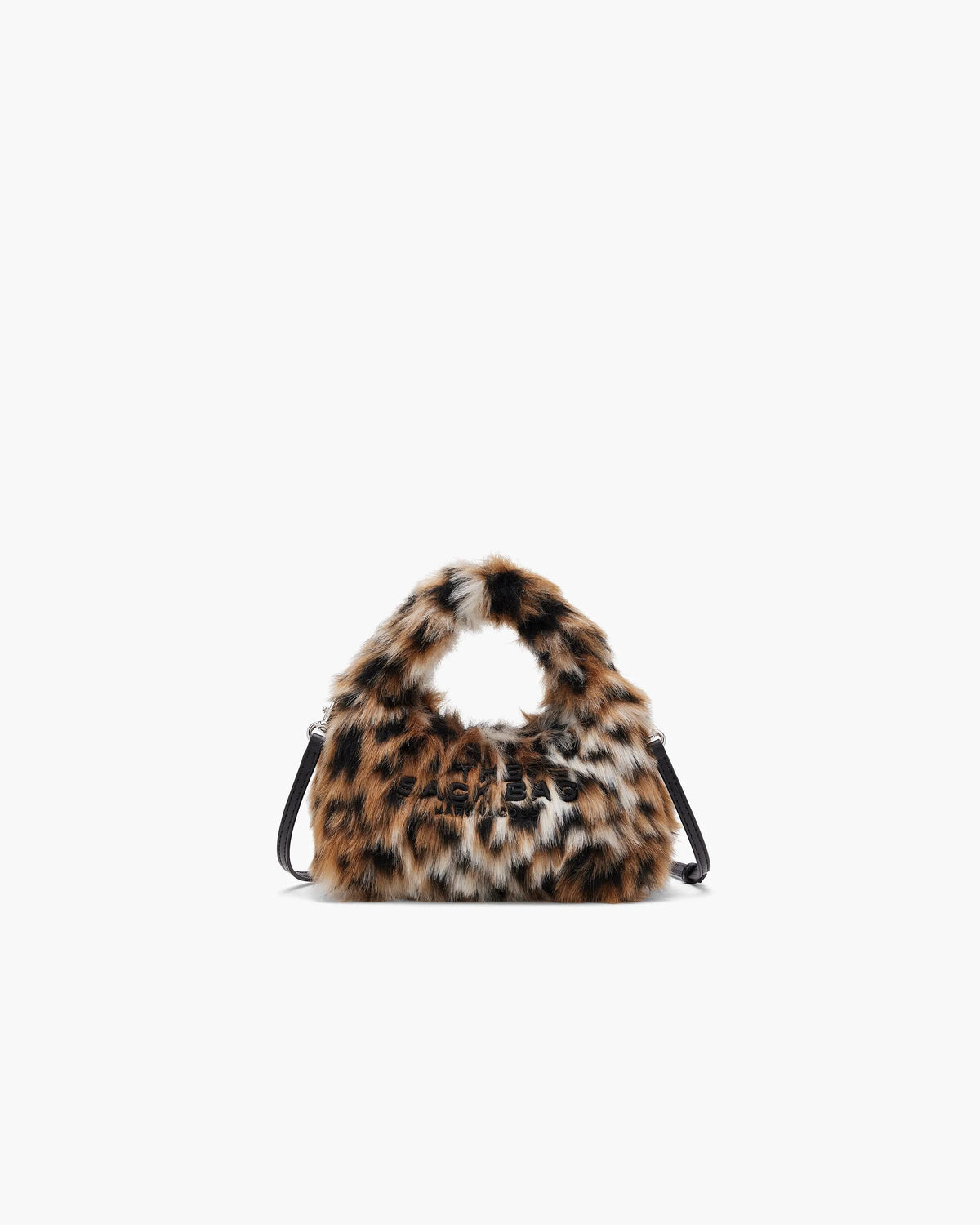 Marc Jacobs Marc Jacobs Sack Bag Micro Crossbody Micro Crossbody Sack Bag In Leopard Faux Fur in Brown Multi
