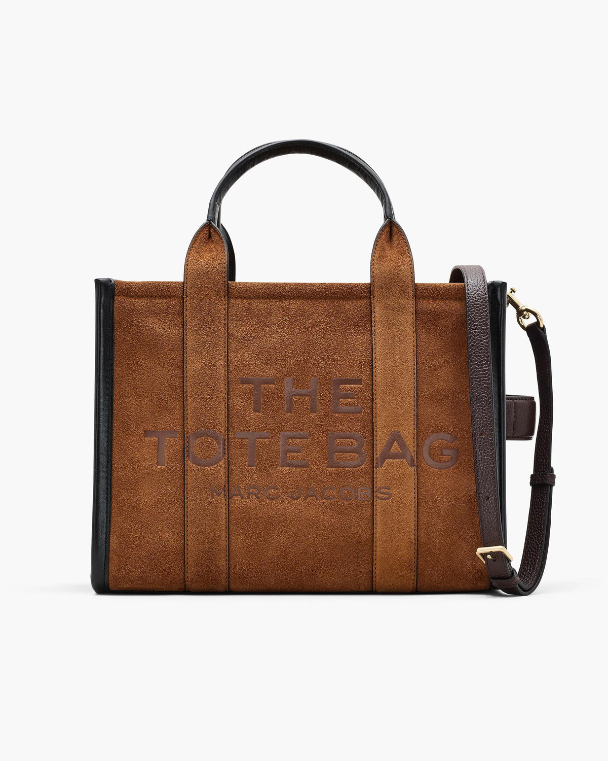 Marc Jacobs Marc Jacobs Tote Bag Medium The Suede Medium Tote Bag in Copper