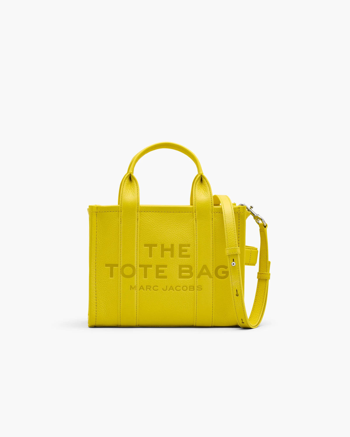 Marc Jacobs Marc Jacobs Tote Bag Small The Leather Small Tote Bag in Daisy Yellow